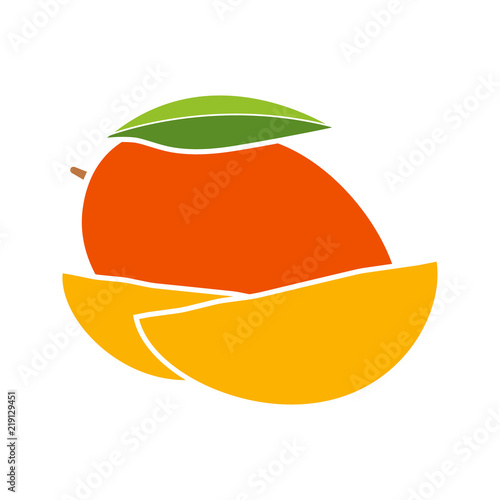 Mango glyph color icon
