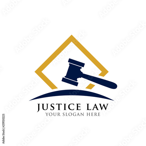 judge hammer vector icon illustration. judge gavel symbol