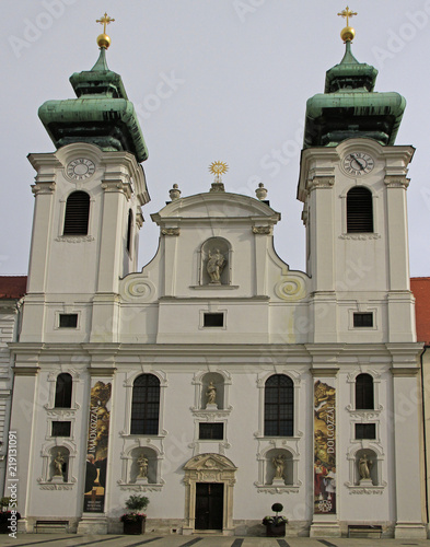 Benedictine Church of St Ignatius in Gyor photo