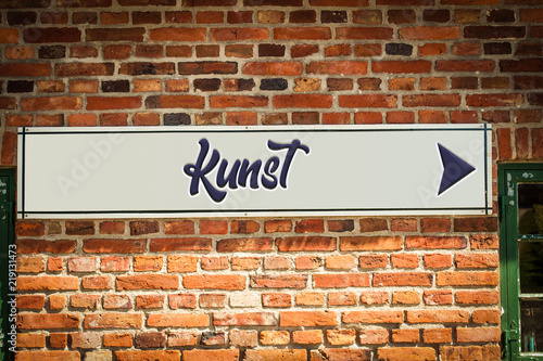 Schild 318 - Kunst photo