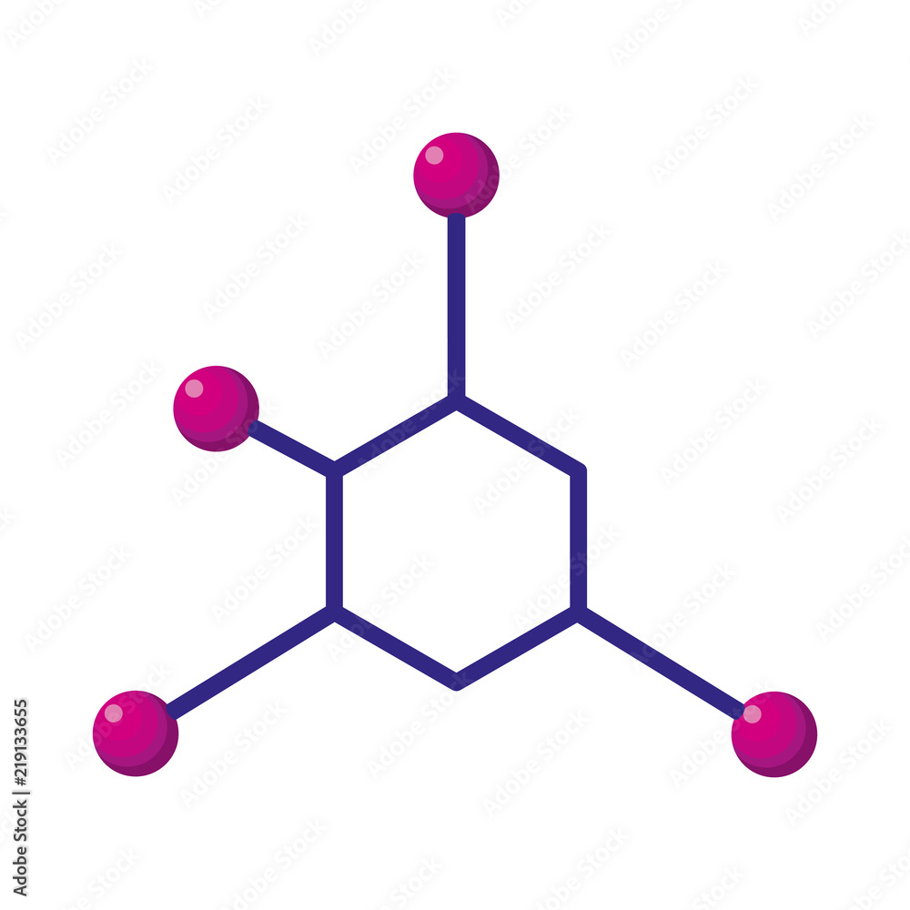 structure molecular science icon vector illustration design structure molecular science icon vector illustration design