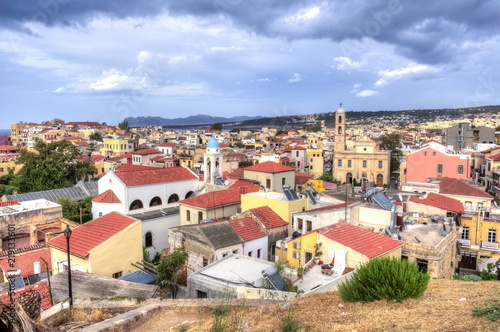 Chania skyline, Crete, Greece