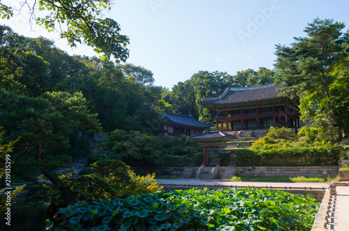 King's peaceful library Kyujanggak Changdeokgung Seoul Korea