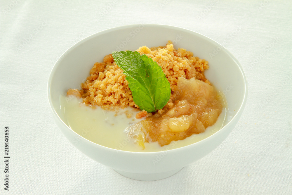 deconstructed apple fruit pie dessert deconstructed apple fruit pie dessert