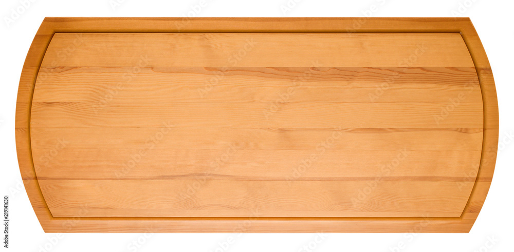 Empty wooden sign isolated on white. Empty wooden sign isolated on white.