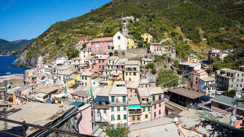 Cinque Terre in Ligurien Italien - Cique Terre in Liguria Italia