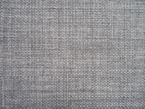 Texture of grey linen or nylon fabric texture.