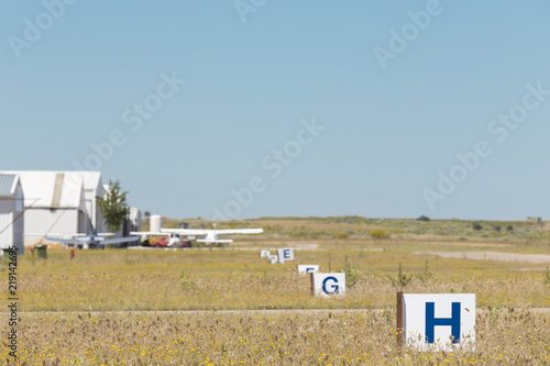 Aerodrome of Casarrubios del Monte, Toledo, Spain photo