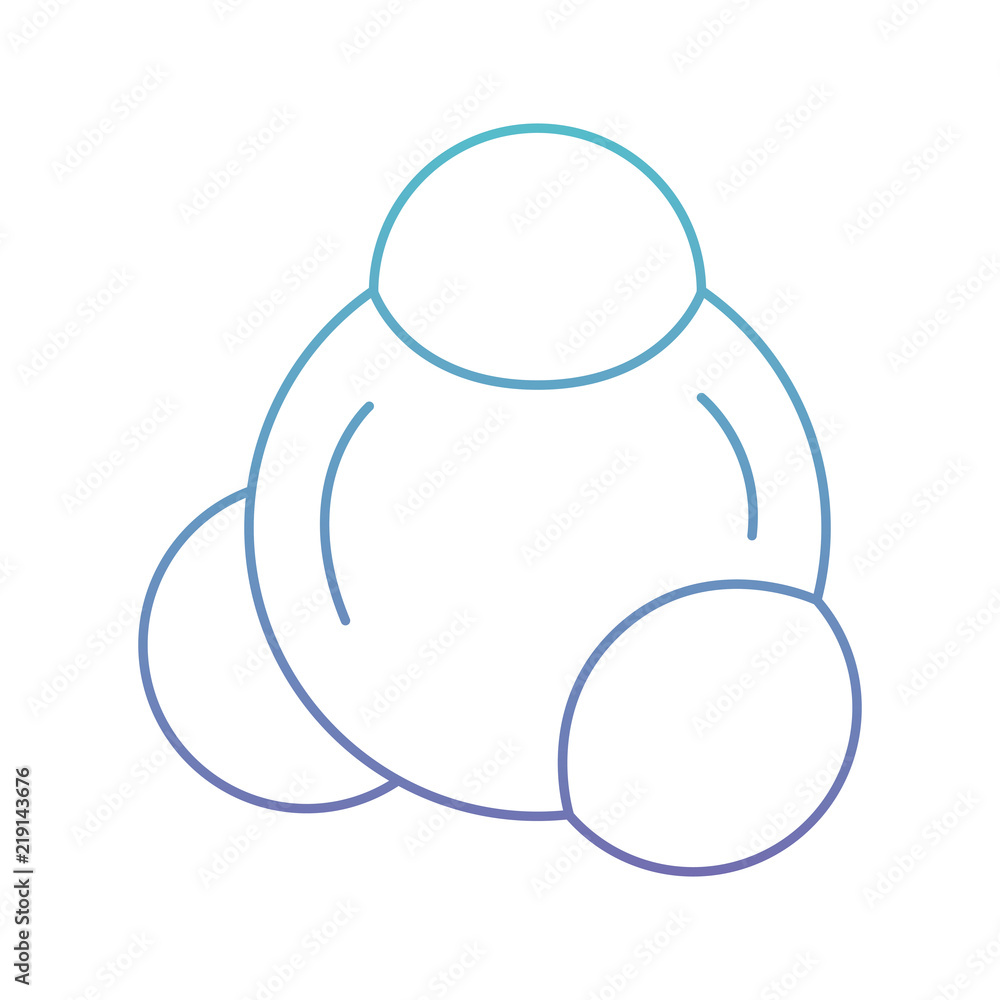 Fototapeta premium atom molecule isolated icon vector illustration design