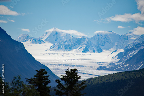 Fototapeta Naklejka Na Ścianę i Meble -  Matanuska Glacier in Glacier View, Alaska