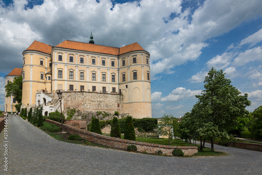 Castle in Mikulov, Moravia, Czech Republic