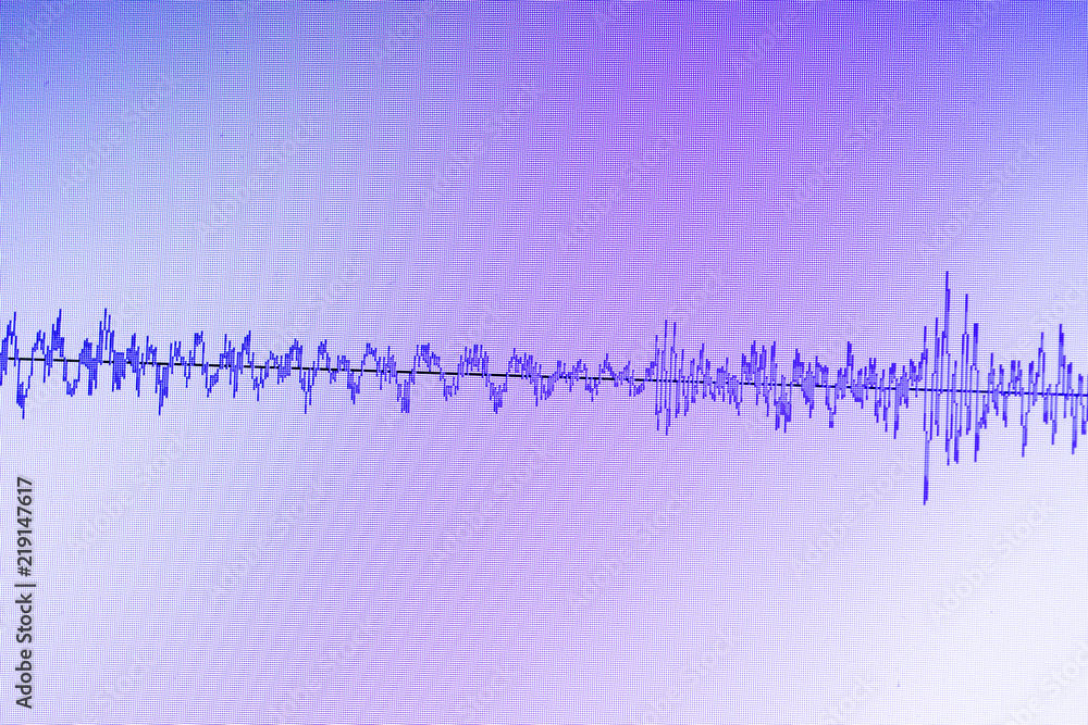 Audio sound wave studio editing Audio sound wave studio editing