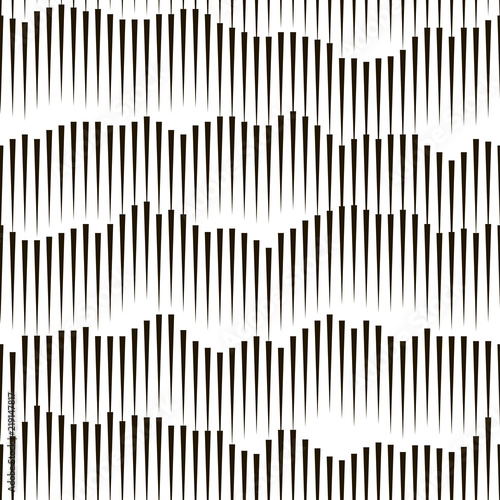 Hill abstract seamless vector pattern photo