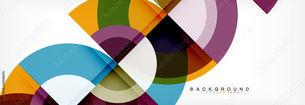 Vector circle abstract background Vector circle abstract background