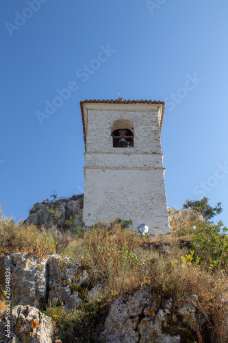 Hermoso pueblo de la costa española, 