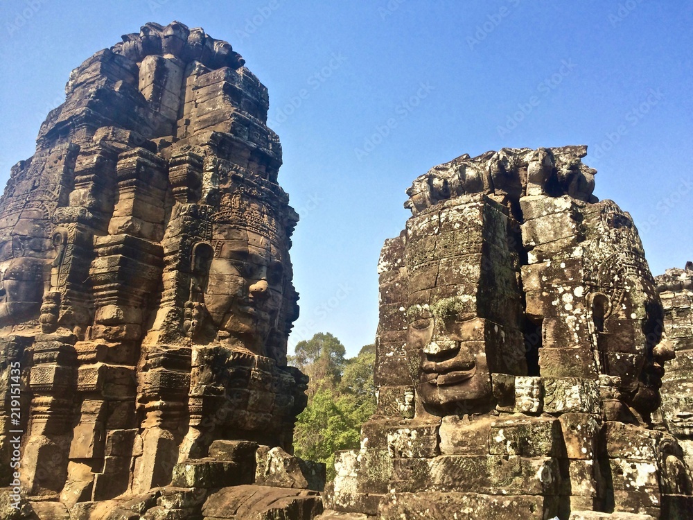 Faces of Angkor Wat
