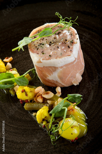 Photography ham hock terrine appetizer