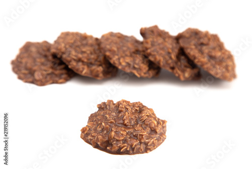 Wallpaper Mural No Bake Chocolate Peanut Butter and Oat Cookies Torontodigital.ca