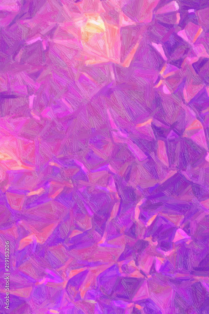 Obraz premium Good abstract illustration of purple and magenta Oil painting with bristie brush paint. Useful background for your work.