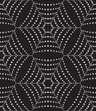 Vector seamless texture. Modern geometric background. Mesh with hexagonal cells.