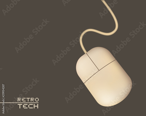 retro computer mouse