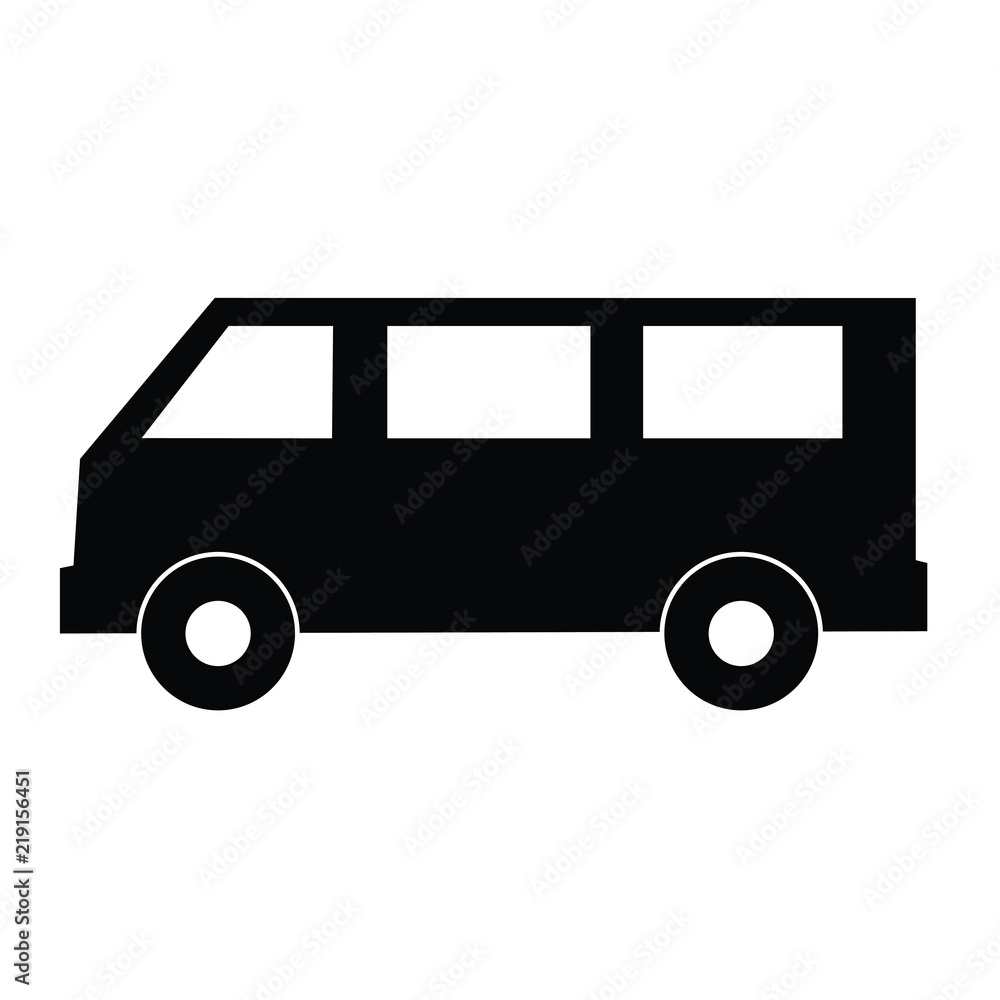vector illustration of bus