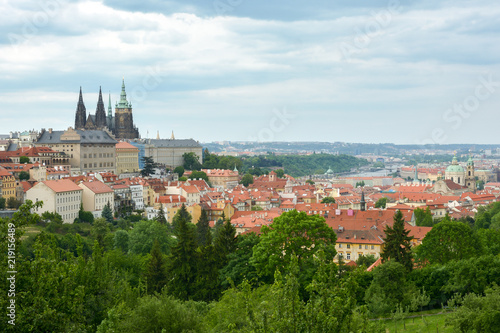 View on Prague castle in Prague