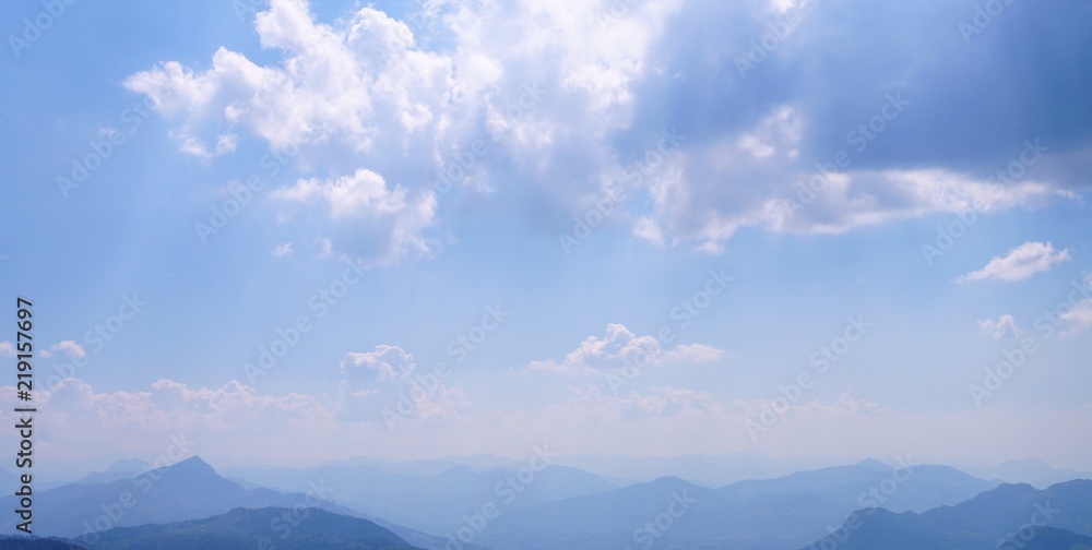 Himmel mit Wolken