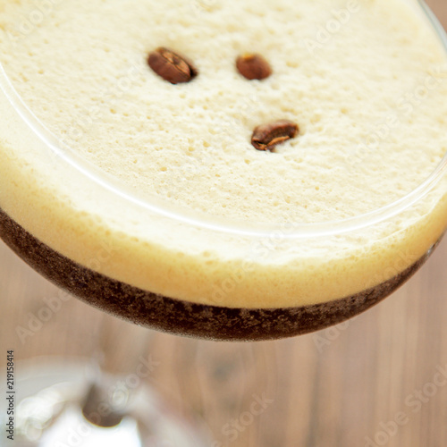 espresso martini caocktail photo