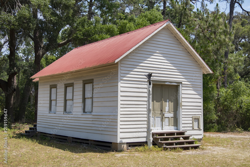 Small Church on Cumberland Island, Georgia Small Church on Cumberland Island, Georgia