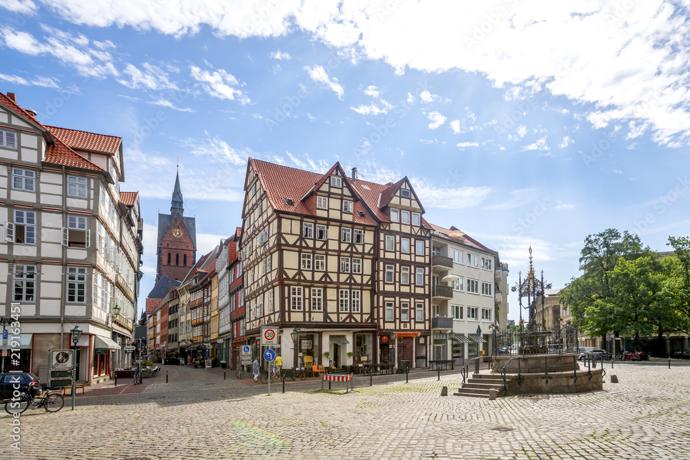 Fototapeta premium Hannover, Holzmarkt 