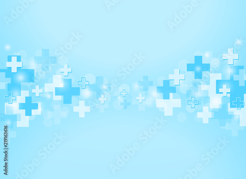 Abstract medical background