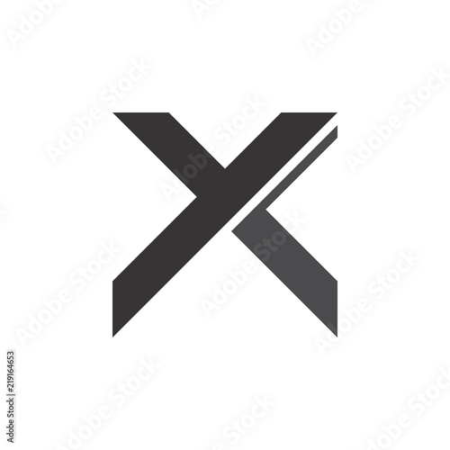 YX logo letter design