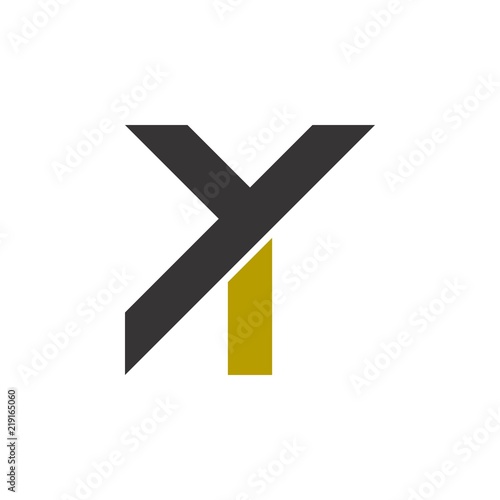 YT logo letter design