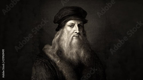 Leonardo Da Vinci Animated Painting photo