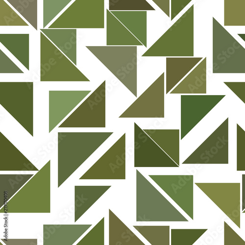 Seamless abstract conceptual geometric triangle lines pattern. Illustration  creative  digital   canvas.