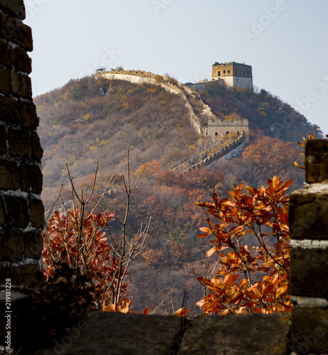Blick auf chinesische Mauer