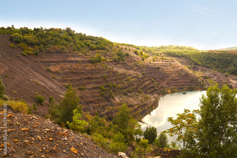 An old coal mine in Pecs in the south of Hungary.