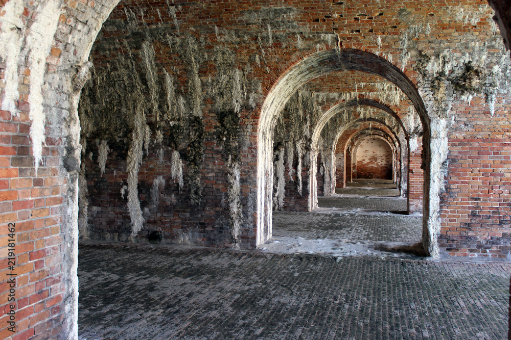 Naklejka premium Tunnels through a Bunker