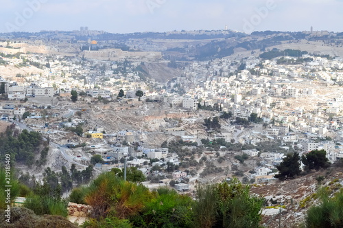 Jerusalem city panorama, Israel