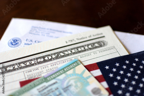 United State of America Permanent Resident photo
