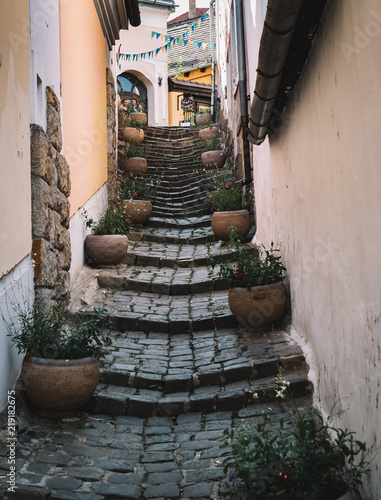 Old stone stairs