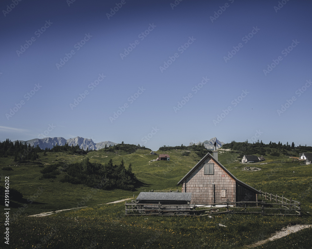 House in the alps