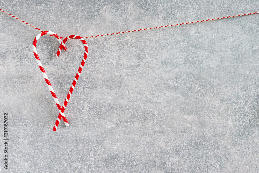 Christmas decoration on gray background. Christmas holiday. Copy space. Minimalism. Christmas decoration on gray background. Christmas holiday. Copy space. Minimalism.