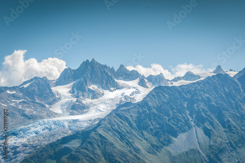 Glacier de la vallée de Chamonix