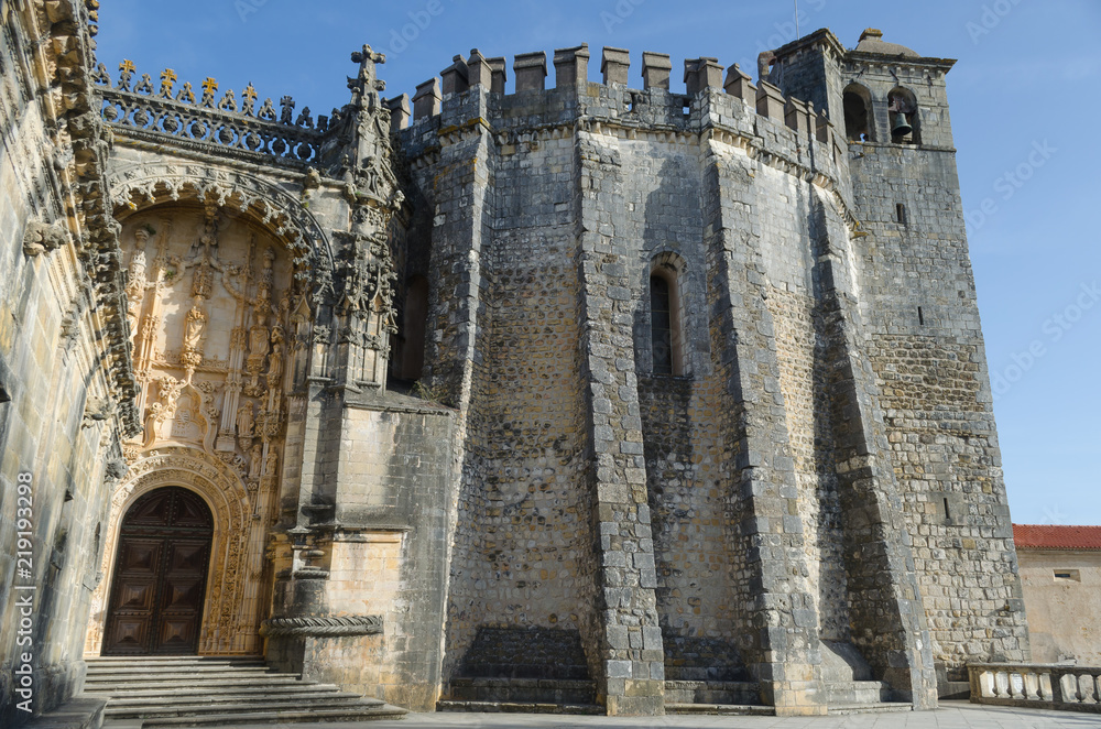 Convento do Cristo de Tomar, Portugal. Patrimonio Mundial de la UNESCO