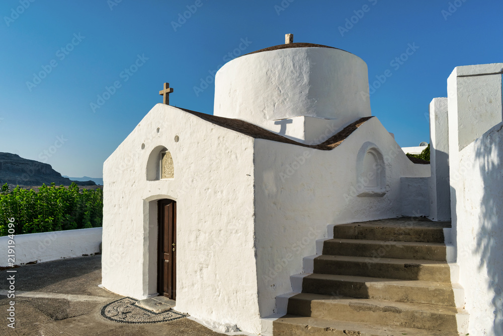 White Greek Church