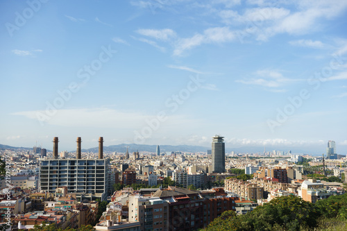Barcelona Skyline © Christian Unger