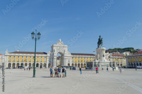 Praça do Comercio, Lisboa. Portugal