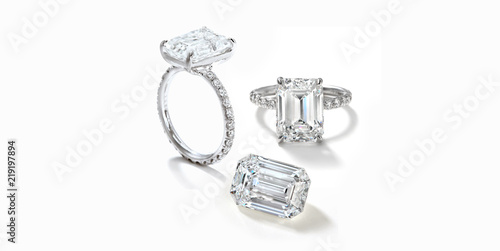 Emerald Diamond Ring